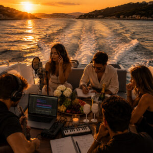 SUNSET ACOUSTIC SESSION SETUP